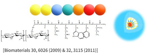 [Biomaterials 30, 6026 (2009) & 32, 3115 (2011)]